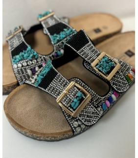 Strass Sandalen